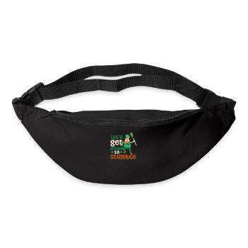 Crosse Saint-Patrick prêt à trébucher - Sac banane - noir - Devant