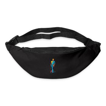 Golfspieler Design Esthétique Golfeur Sport - Sac banane - noir - Devant