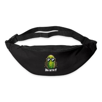 Pickle Lover Funny Pickle Dill Pickle Pickled - Bum bag - black - Front