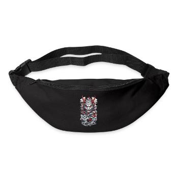 Seeungeheuer Aesthetic Yokai Japanischer Oni - Gürteltasche - Schwarz - Vorne