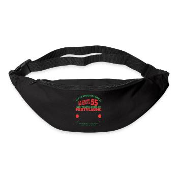 55th Birthday Man and Woman Guestbook - Bum bag - black - Front
