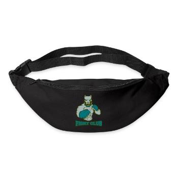 dog fighter - Gürteltasche - Schwarz - Vorne