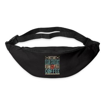 Instant Design Strategist Just Add Coffee - Sac banane - noir - Devant