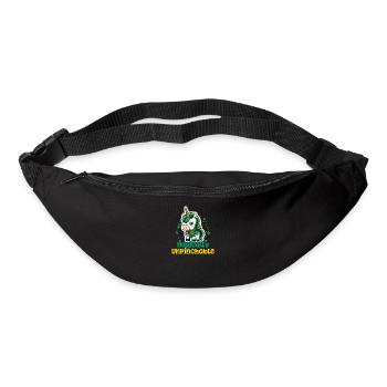 Irish Unicorn St Patricks Magically Unpinchable - Bum bag - black - Front