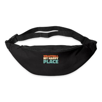 Volleyball Volleyballer - Bum bag - black - Front