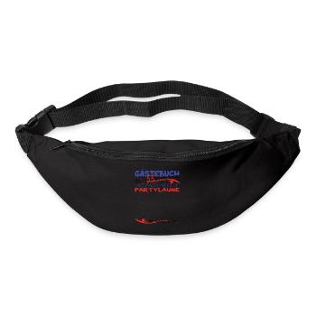 55th Birthday Man and Woman Guestbook - Bum bag - black - Front