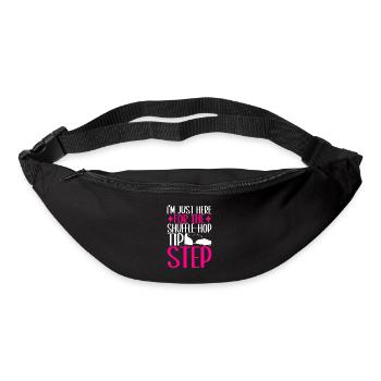Stepptanz Stepptänzer - Gürteltasche - Schwarz - Vorne