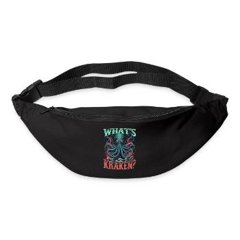 Kraken Legendary sea creature. - Bum bag - black - Front