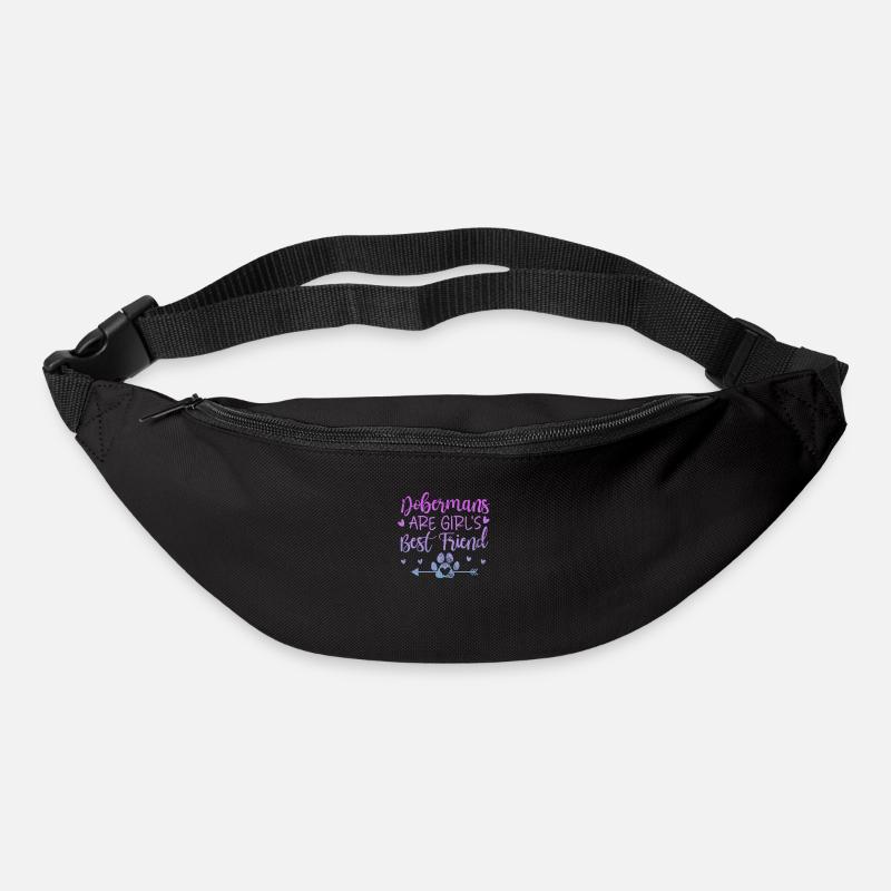 Dobermann - Gürteltasche - Schwarz