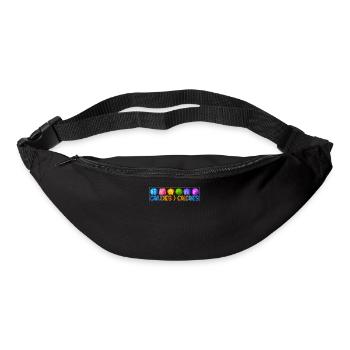 Candy Gift - Bum bag - black - Front