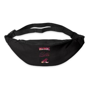 Avertissement de l’instructeur de Pilates - Sac banane - noir - Devant