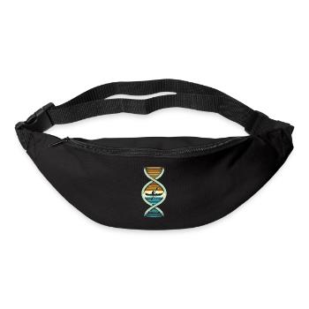Kayaker Its In My DNA - Bum bag - black - Front