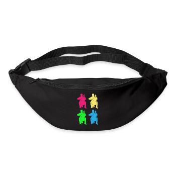 Bassists Colorful Ensemble Sound - Bum bag - black - Front