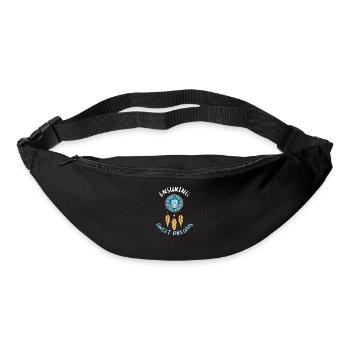Une infirmière anesthésiste fait de beaux rêves - Sac banane - noir - Devant