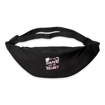 Derby de démonstration Derby de démolition Derby de démolition - Sac banane - noir - Devant