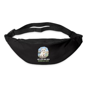 Burmilla Chaton Burmilla Chat - Sac banane - noir - Devant