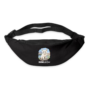 Burmilla Chaton Burmilla Chat - Sac banane - noir - Devant