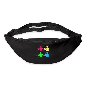 Flûtes Ensemble Bunte Harmonie - Sac banane - noir - Devant