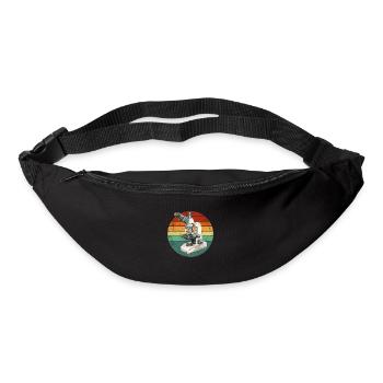 Microscopy Scientist Biologist Microscope - Bum bag - black - Front