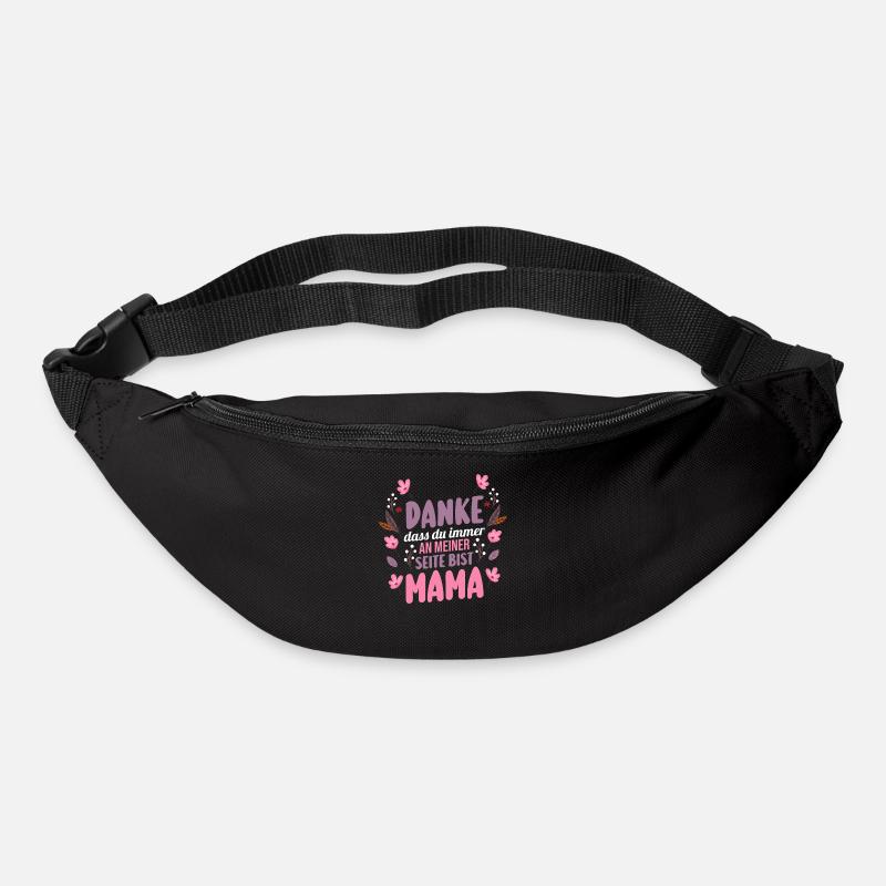 Mutter Muttertag Mama - Gürteltasche - Schwarz