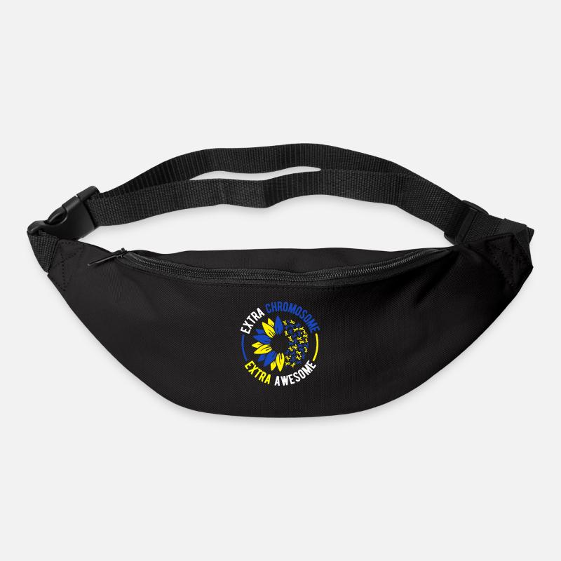 Love Doesn't Count Chromosomes Down Syndrome - Gürteltasche - Schwarz