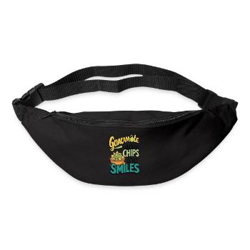 Amateur Guacamole Chips Tortillas Avocado - Bum bag - black - Front