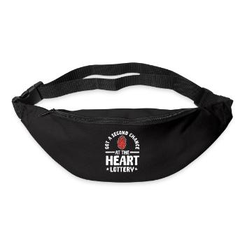 Heart Transplant Warrior Shirt - Bum bag - black - Front