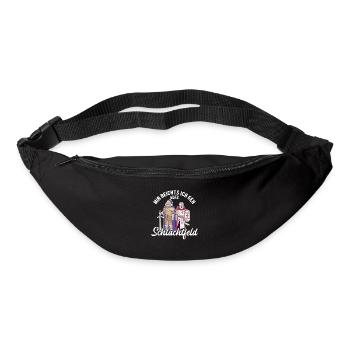 Mir reichts ich geh aufs Schlachtfeld LARPing - Bum bag - black - Front