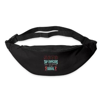 Tap Dance 5678 Tap Dancers Feel Stomping Dancing - Bum bag - black - Front