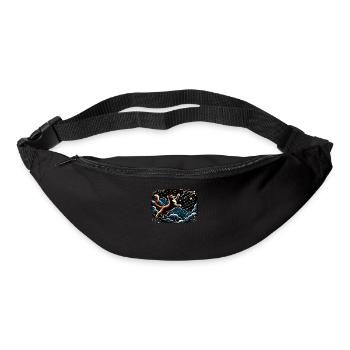 Cat, Astronaut, Astronomy, Outer Solar System - Bum bag - black - Front