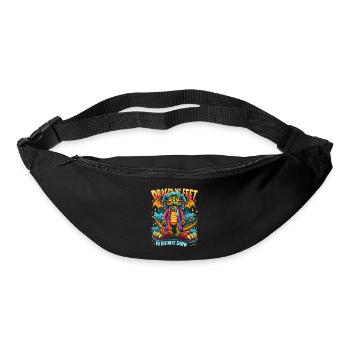 Renaissance-jahrmarkt-outfit Mittelalterlicher - Gürteltasche - Schwarz - Vorne