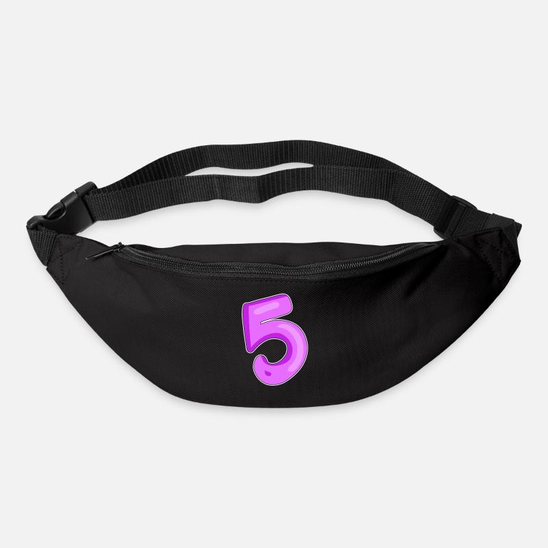 Number number 5 - Bum bag - black