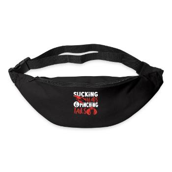 Cajun Food Crawfish Lover Crayfish Boil Crawfish - Bum bag - black - Front