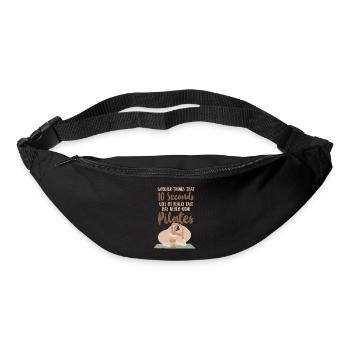 Pilates Instructor Teacher Whoever - Bum bag - black - Front