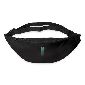 Entschlossenheit des Kriegers: Eroberung und spartanischer Helm - Gürteltasche - Schwarz - Vorne