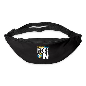 Lustiges Volleyball Geschenk - Gürteltasche - Schwarz - Vorne
