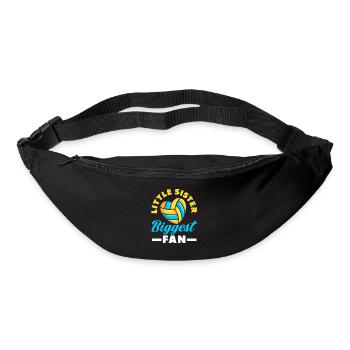 Lustiges Volleyball Geschenk - Gürteltasche - Schwarz - Vorne