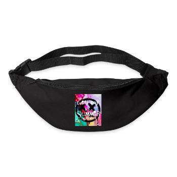 Every day is summeradventure - Sac banane - noir - Devant