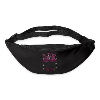 Livre d’or homme et femme 90e anniversaire - Sac banane - noir - Devant