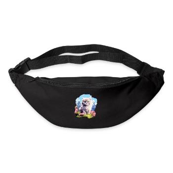 Persian Cat Perserkatze - Gürteltasche - Schwarz - Vorne