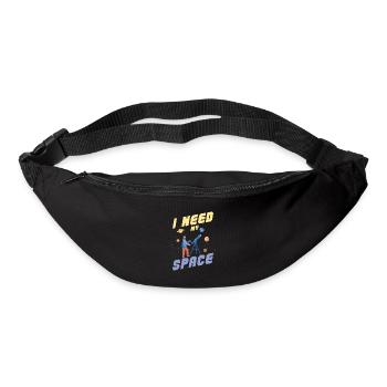 I Need My Space Stargazer Telescope Astronomy - Gürteltasche - Schwarz - Vorne