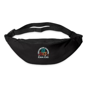 Mama Mutter Homeschool Mutterlehrerin - Gürteltasche - Schwarz - Vorne