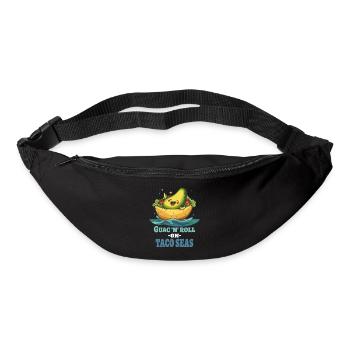 Guac N Roll Auf Taco Meeren - Gürteltasche - Schwarz - Vorne