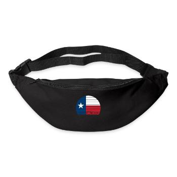 Retro Texas - Gürteltasche - Schwarz - Vorne