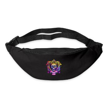 Junggesellen Crew Totenkopf Krone Jga - Gürteltasche - Schwarz - Vorne