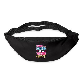 Livre de mémoire, Scrapbook, Scrapbook, Scrapbook, Scrapbook - Sac banane - noir - Devant