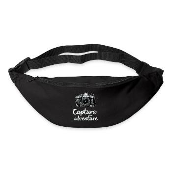 Capture The Adventure Photography Motif - Bum bag - black - Front