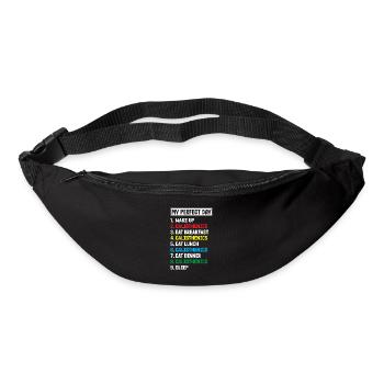 Calisthenics Training Fitness Workout - Bum bag - black - Front