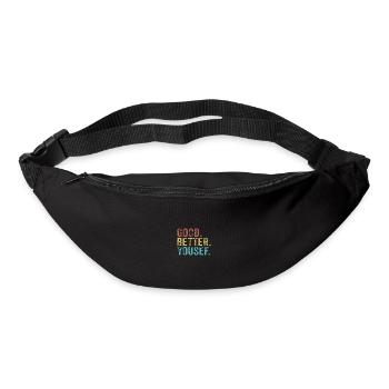 Bien, mieux, Yousef - Sac banane - noir - Devant