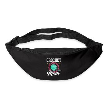 Crochet Maman Crochet Fil Cadeau - Sac banane - noir - Devant